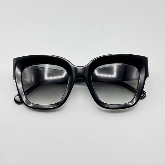 Nathalie Blanc Sunglasses Zaza C196 Black Butterfly Gradient Lens 50-23-145 New main image 13